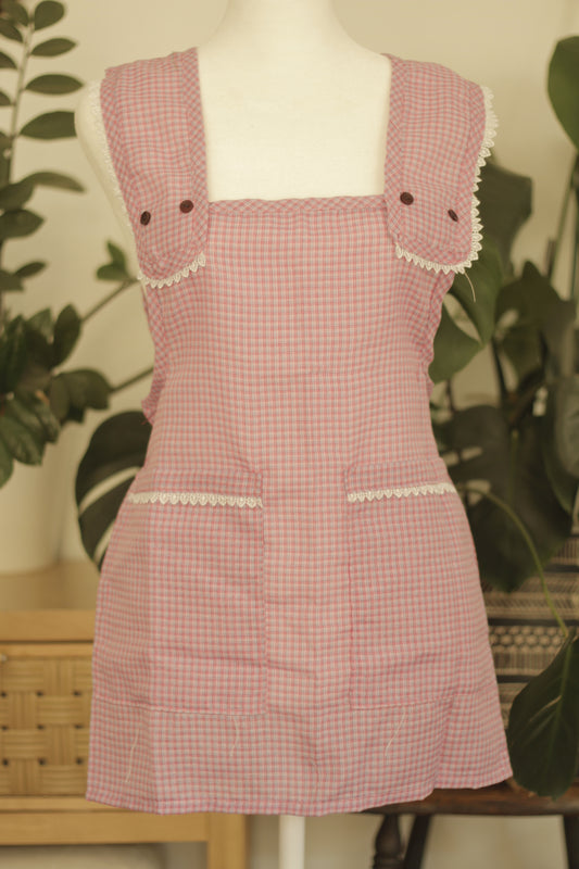 Elena Apron | Pink (Size 34)