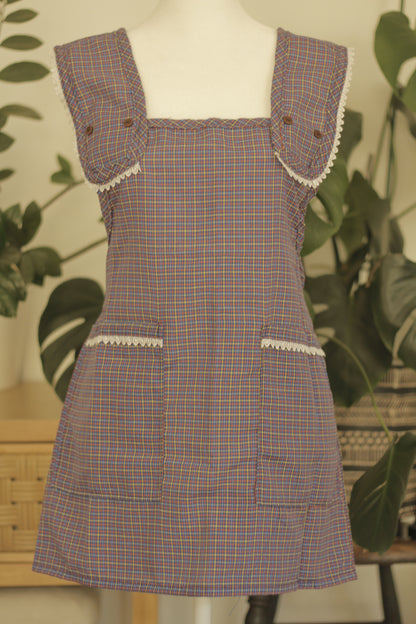 Elena Apron Purple  | Size M