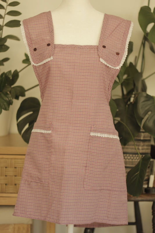 Elena Apron |Pink (Size 38)