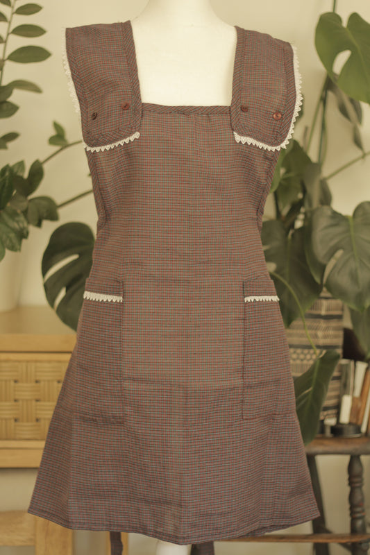 Elena Apron | Purple & Green (40)