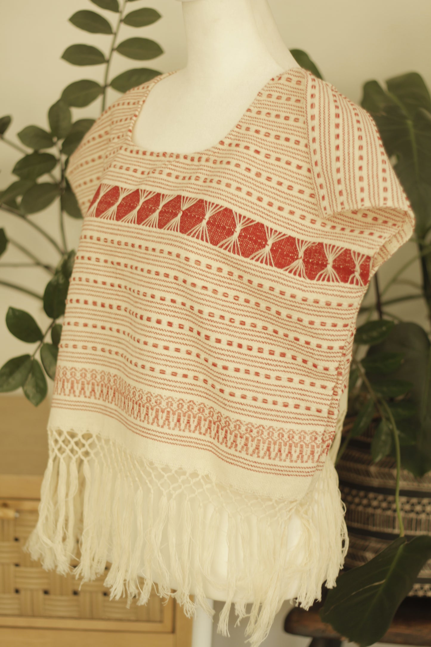 Huipil Crop Top