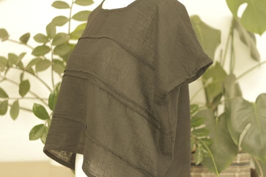 Verano Crop Top| Negro