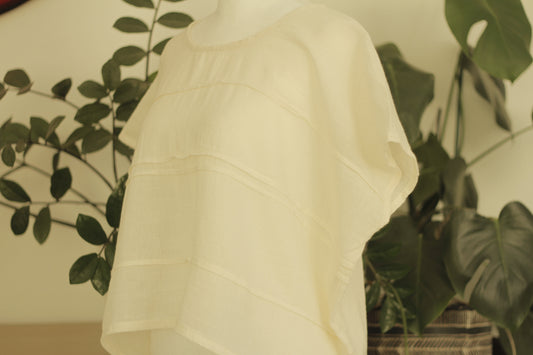 Verano Crop Top| Crema