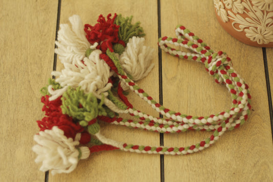 Mixe Tlacoyales | Verde Lima, Blanco Y Rojo
