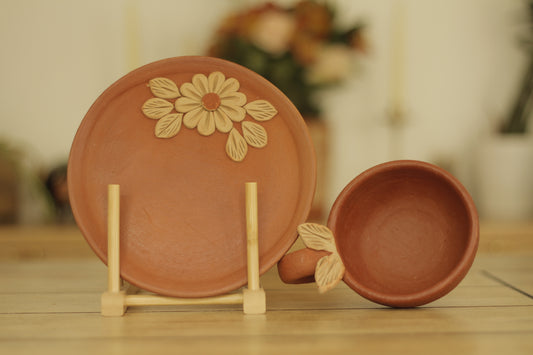 CDS Bordado Leaf Mug Set