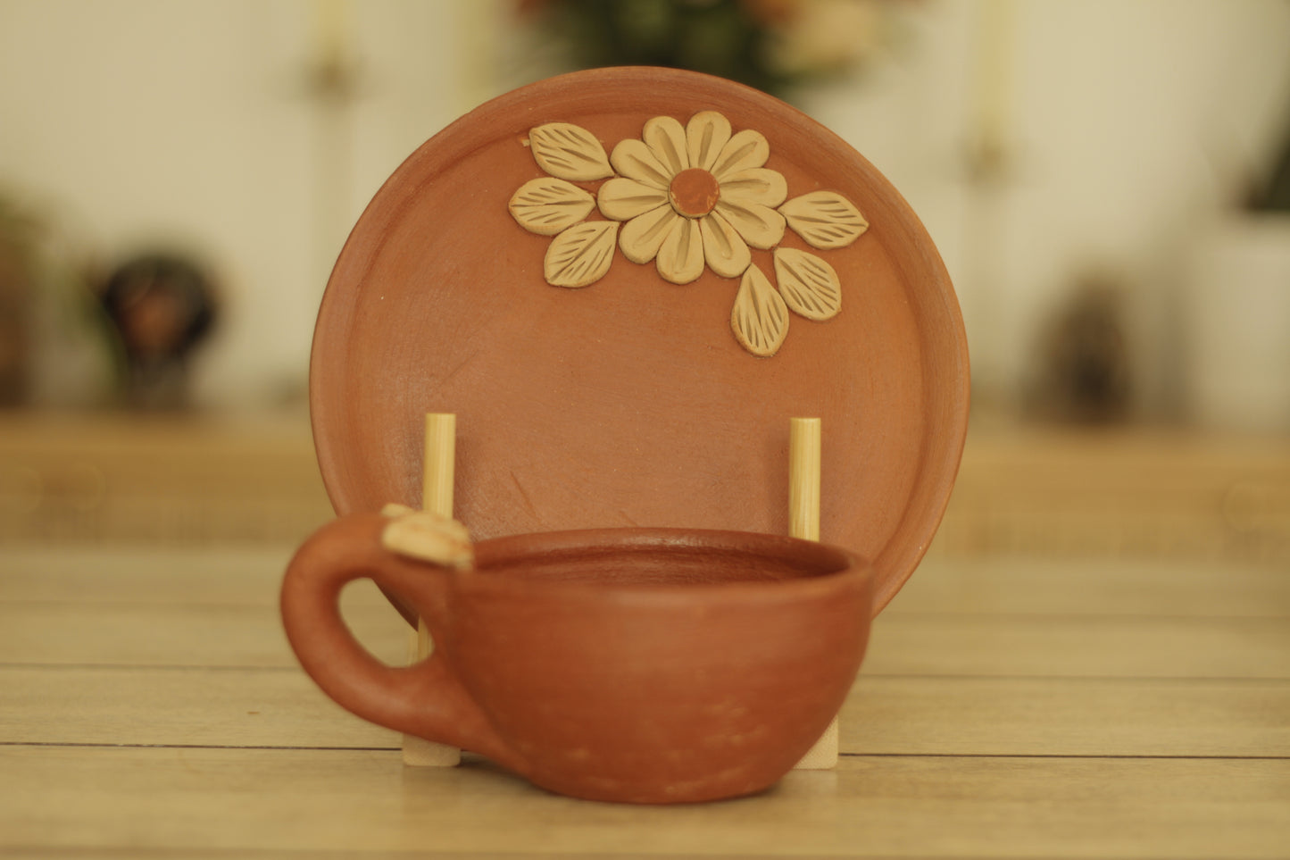 CDS Bordado Leaf Mug Set