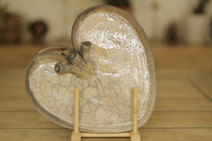 CDS Veined Heart Plate
