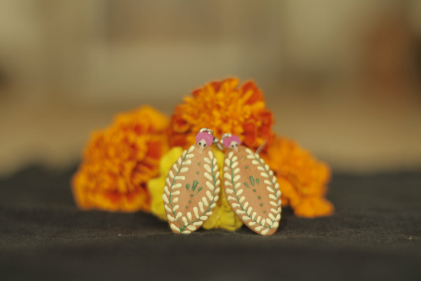 Pan de Muerto Earrings | Colores