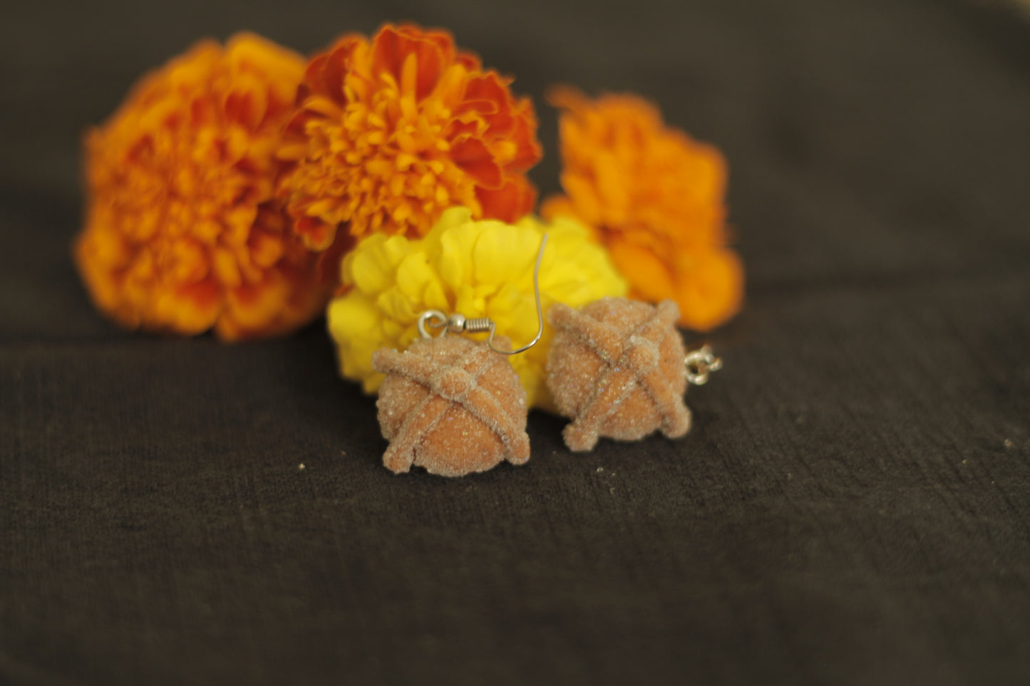 Pan de Muerto Azucarado Earrings