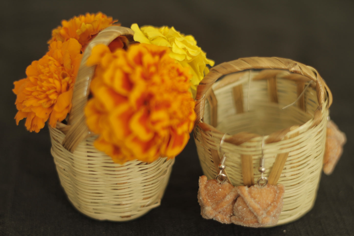Pan de Muerto Azucarado Earrings