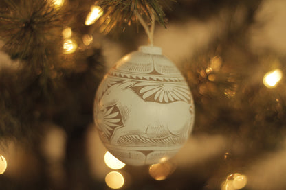 Hand Carved Jicara Ornaments | Burrito