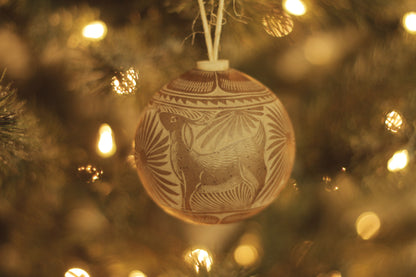 Hand Carved Jicara Ornaments | Venadito