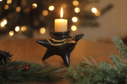 Pinata Candleholder Gold Detail